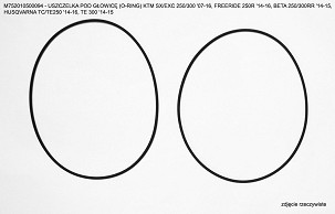 ATHENA ZAPTIVKA POD GLAVU ( GLAVE ) (O-RING) SPOLJAŠNJI KTM SX/EXC 250/300 '07-21, TPI 250/300 '18-21, FREERIDE 250R '14-17, BETA 250/300RR '14-26, XTRAINER, HUSQVARNA TC/TE250 '14-17, TE300 '14-19, OEM 0770105020, 1066978000