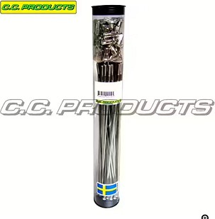 CC ŽBICE KPL. 18" ZADNJI (ZA FELG EXCEL 58-654) APRILIA TUAREG 660 '22-'25 (9G/300-40) (50-0959) (CC PRODUCTS)