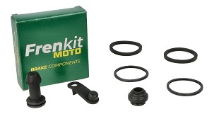 FRENKIT MOTO 2026/05 KOMPLET ZA POPRAVKU KOČIONE ČELJUSTI NISSIN (ZAPTIVKE KLIPA FI 27MM) PREDNJA KAWASAKI J 125 / 300 '14-'20, X-MAX 125 / 250 '10-'13, XC 125 R MAJESTY '14-,