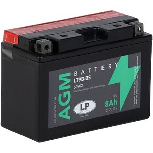 LANDPORT AKUMULATOR YT9B-BS (MA LT9B-BS) 12V 8AH 150X70X105 BEZ ODRŽAVANJA - ELEKTROLIT ODVOJENO (6) UE2019/1148