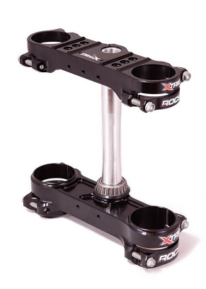 XTRIG POLICE VEŠANJA PREDNJEG ROCS TECH TRIPLE CLAMPS KTM SX/SX-F '14-'22; EXC/EXC-F '14-'22; HUSQVARNA '14-'22; GAS GAS '21-'22 (OFFSET 22MM) BOJA CRNA