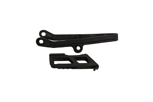 UFO KOMPLET KLIZAČ + VOĐICA LANCA KAWASAKI KXF 450 '24, BOJA CRNA (KA04767001,KA04766001)