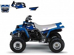 BLACKBIRD KOMPLET NALEPNICA (FOLIJA) YAMAHA BANSHEE '86-'06 DREAM 2