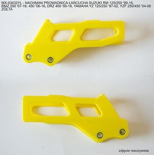 PSYCHIC VOĐICA LANCA SUZUKI RM 125/250 '99-16, RMZ 250 '07-16, 450 '06-16, DRZ 400 '00-16, YAMAHA YZ 125/250 '97-02, YZF 250/450 '04-06 BOJA ŽUTA (SU03908102;SU04931102;YA03808102;YA03871102)