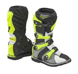 FORMA ČIZME OFF ROAD/CROSS DEČJE/JUNIOR/KID GRAVITY BOJA SIVA/BELA/ŽUTA FLUO VELIČINA 33