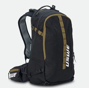 USWE RANAC MOTO/ADV CORE 16L OFF ROAD DAYPACK BOJA CRNA / BRAON ZAPREMINA 16L - NE SADRŽI SETA HYDRACYJNEGO