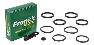 FRENKIT MOTO 2026/05 KOMPLET ZA POPRAVKU KOČIONE ČELJUSTI NISSIN / TOKICO (ZAPTIVKE KLIPA FI 27 / 30MM) PREDNJA HONDA CB 1000 BIG ONE '93-'95, VTR 1000 FIRE STORM '98-'06, VTR 1000 SP1 / SP2 '00-'05