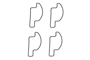 TOURMAX ZAPTIVKA PLOVKA KARBURATORA (4 KOM.) YAMAHA YZ 250 '00-13, SUZUKI RM 250 '01-08, KAWASAKI KX 250 '99-07, KTM SX 125/150 '09-15 (MADE IN JAPAN) (GUMA NBR) - RASPRODAJA