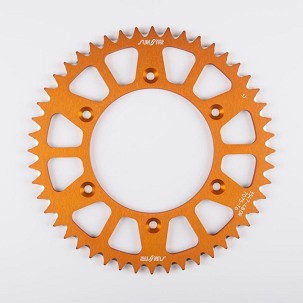 SUNSTAR LANČANIK ZADNJA ALUMINIJUMSKA (ERGAL) 899 48 HUSABERG TE 125 '12-14 (LANAC 520) (89948JT) BOJA NARANDŽASTA - SPECIJALNA PONUDA