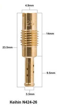 PROX DIZNA PRAZNOG HODA KEIHIN TYP N424-26 PREČNIK #40 ( 1 KOM. )