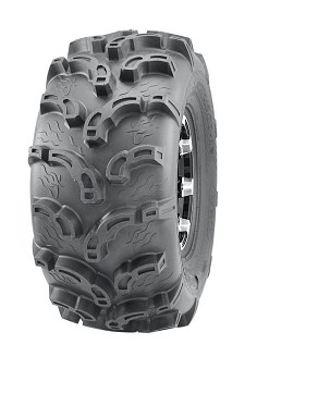 WANDA ATV guma 25X10.00-12 6PR P375 50J TL nazad STANDARD (dvostruka bela traka) DOT 05/2026 (visina šare 27MM)