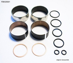 BEARING WORX SET TULEVAK (KLIZNIH LEŽAJEVA) VEŠANJA PREDNJEG KTM SX/EXC 125/250 00-01 (38-6053)=FBK60001=FBK60002