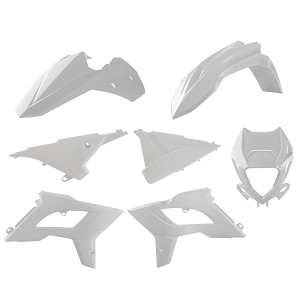 POLISPORT KOMPLET PLASTIKE BETA 2T/4T '13-'17 (RESTYLING NA MODEL 2022) BOJA BELA