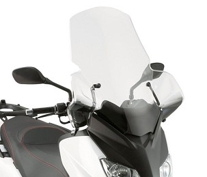 KAPPA MONTAŽA VETROBRANA 446DTK YAMAHA X-MAX 125-250, MBK Skycruiser 125 (10-12)