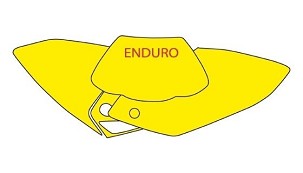 BLACKBIRD RASPRODAJA KOMPLET NALEPNICA (FOLIJA) ZA STARTNE BROJEVE HONDA CRF 450X '04-'16