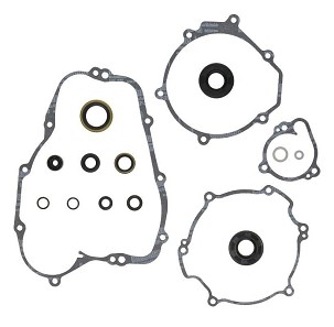 WISECO ZAPTIVKE + SEMERINZI NA DOLE MOTORA KAWASAKI KX 80 '91-'05, 85 '01-'05, 100 '95-'05, SUZUKI RM 100 '03