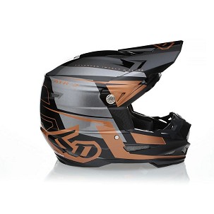 6D HELMETS KACIGA CROSS/ENDURO MODEL ATR-2 MACH BRONZE/GREY/BLACK BOJA CRNA/SIVA/BRAON VELIČINA M ( 57 - 58 CM )