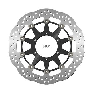 NG DISK KOČIONI PREDNJI HONDA CBR 1000RR FIREBLADE '06-'07, VTR 1000R '00-'06, VTR 1000 SP-1/SP-2 '00-'06 (320X94X4,5MM) (6X6,25MM) WAVE PLUTAJUĆI (SREDINA ALUMINIJUMSKA)