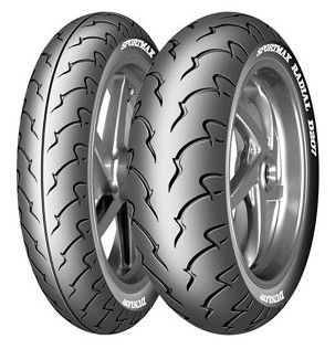DUNLOP guma 180/55ZR18 SPORTMAX D207 (74W) TL nazad HARLEY-DAVIDSON V-ROAD DOT 39/2022