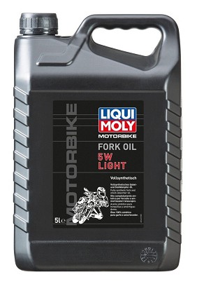 LIQUI MOLY ULJE ZA TELESKOPA/ AMORTIZERA/VEŠANJA MOTORBIKE FORK OIL 5W LIGHT 5L (4)