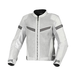 MACNA RASPRODAJA JAKNA VELOTURA MOTORCYCLE JACKET LIGHT GREY BOJA SVETLA SIVA VELIČINA S