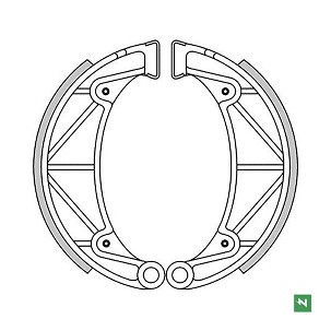 NEWFREN PAKNE KOČIONE YAMAHA SR 250 '87-'94 (150X25MM)