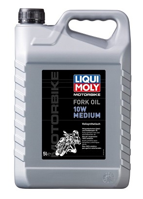 LIQUI MOLY ULJE ZA TELESKOPA/ AMORTIZERA/VEŠANJA MOTORBIKE FORK OIL 10W MEDIUM 5L (4) (PO NARUDŽBINI)