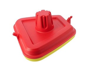 RACETECH (RTECH) POKLOPAC FILTRA VAZDUHA (ZA PRANJA MOTOCIKLA) FANTIC XXF 450 '23, YAMAHA YZF 450 '23, BOJA CRVENA ŽUTA