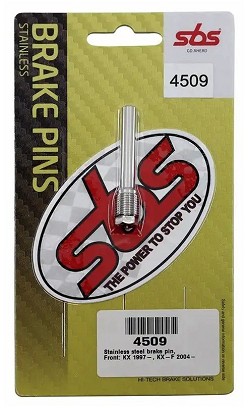 SBS DRŽAČ (OSOVINA) KOČIONIH PLOČICA PREDNJI KAWASAKI KX 125\250 '97-'08, KXF 250/450 '04-'18, SUZUKI RMZ 250 '04-'06