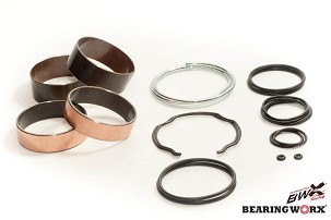 BEARING WORX SET TULEVAK (KLIZNIH LEŽAJEVA) VEŠANJA PREDNJEG KAWASAKI KXF 250 '13-'19, SUZUKI RMZ 250 '13-'15, RMZ 450 '13-'14 (38-6108)=FBK70005