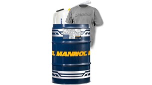 MANNOL ULJE MOTORNO 4T MOTORBIKE 10U40 60L ESTER + MA2 SINTETIKA (7812) (API SN) - BURE 60 L SET PROMOTIVNY SA NALEVAKIEM I SA KOŠULJICA