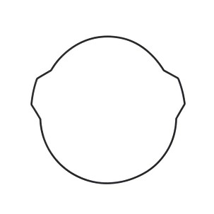 WINDEROSA (VERTEX) ZAPTIVKA POKLOPCA KVAČILA KTM SX 65 09-25, SXS 65 13-14, XC 65 09, HUSQVARNA TC 65 18-19, (SPOLJNA)