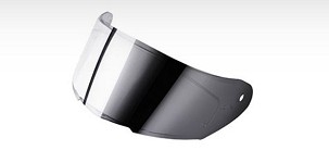 CABERG DELOVI VIZIR ZA KACIGU MIRROR / OGLEDALO, OTPORAN NA OGREBOTINE SA PINOVIMA ZA PINLOCK ZA MODEL AVALON / AVALON X BOJA SREBRNE OGLEDALO