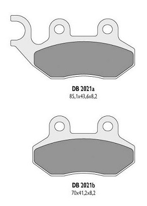 DELTA BRAKING PLOČICE KOČIONE KH264