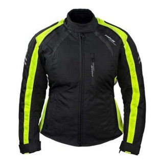 ROLEFF PROMOCIJA JAKNA TEKSTILNA ŽENSKA (LADY) BOJA CRNA/ŽUTA FLUO VELIČINA XL