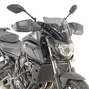 KAPPA VIZIR YAMAHA MT-07 '18-'20 (28x36,5) ZATAMNJENA SA NOSAČIMI