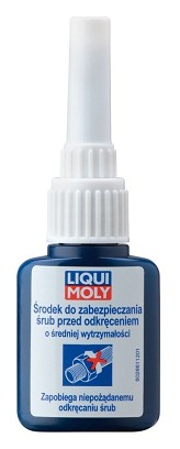 LIQUI MOLY SREDSTVO ZA ZABEZPIECZANIA NAVOJA PRE ODKRECANIEM (KLEJ ZA ŠRAFOVA) PLAVA SREDNJI 0,01L (20)