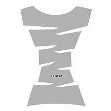 OXFORD TANKPAD VINYL JAGGED NALEPNICA NA REZERVOAR BOJA SREBRNA