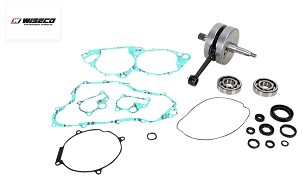 WISECO VRATILO KOLENASTI HONDA CR 250 '92-'01 (SA LEŽAJEVIMA I SEMERINZIMA NA VRATILO I KOMPLETEM ZAPTIVKI NA DOLE MOTORA) (HR4002)