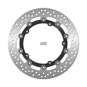 NG DISK KOČIONI PREDNJI APRILIA RS 50 '99-'05, TUONO 50 '03-'07, MBK X POWER 50 '03-'05, YAMAHA SLIDER 50 '03-'12, TZR 50 '03-'17 (296X155X4MM) (5X6,25MM) PLUTAJUĆI (SREDINA ALUMINIJUMSKA)