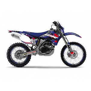 BLACKBIRD KOMPLET NALEPNICA (FOLIJA) YAMAHA WR 250F '07-'14, WR 450F '07-'11 DREAM 5 BOJA PLAVA CRNA