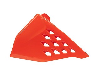 RACETECH (RTECH) ŠTITNIK FILTRA VAZDUHA LEVA KTM SX 125/150/250 '19-'22, SXF 250/350/450 '19-'22, SXF 250/450 FACTORY EDITION '18-'21, XC/XC-F 250/300/350/450 '19-'22, EXC/EXC-F/XC-W/XCF-W 150/250/300/350/450/500 '20-'23 BOJA NARANDŽASTA