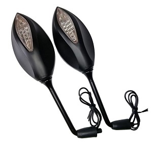 JR RASPRODAJA RETROVIZOR UNIVERZALNE KOMPLET LED BOJA CRNA