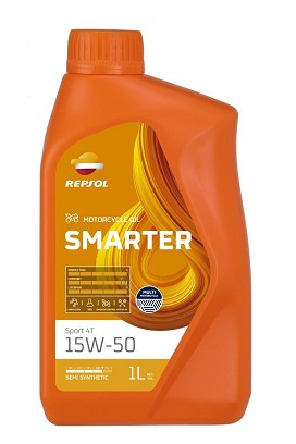 REPSOL ULJE MOTORNO 4T SMARTER SPORT 15U50 1L MA2 POLUSINTETIČKO (12) - ZAMENJUJE RP180M51