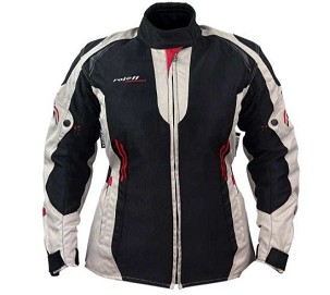 ROLEFF PROMOCIJA JAKNA TEKSTILNA LETNJA (MESH) ŽENSKA (LADY) BOJA CRNA/BEŽ/CRVENA VELIČINA S