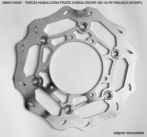 GROSSKOPF RASPRODAJA DISK KOČIONI WAVE PREDNJI HONDA CR/CRF '95-'14 PLUTAJUĆI (HO25FI)