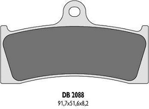 DELTA BRAKING RASPRODAJA PLOČICE KOČIONE KH249