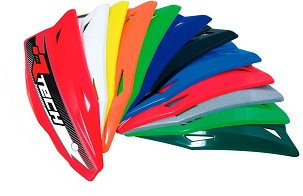 RACETECH (RTECH) PLASTIKI REZERVNE ZA ŠTITNIKA RUKU (RUKOHVATA) VERTIGO / ALU / ATV BOJA ŽUTA
