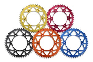 PBR PROMOCIJA LANČANIK ZADNJA 899 50 ALUMINIJUMSKA (ERGAL) KTM SX/EXC/LC4 (JTR897.50) (LANAC 520) BOJA NARANDŽASTA (MADE IN ITALY)