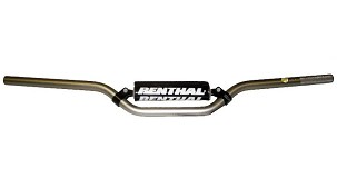 RENTHAL VOLAN 7/8 CALA (22MM) TRIAL 5.5 HANDLEBAR SILVER BOJA SREBRNA SA SUNĐEROM